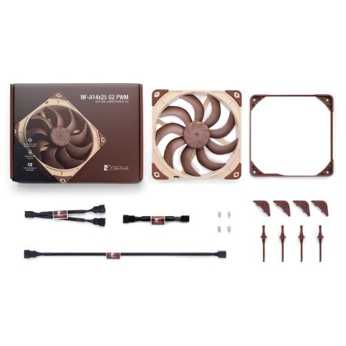 Noctua NF-A14x25 G2 PWM 140mm Cabinet Fan